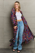 Load image into Gallery viewer, Glow With Me Fringe Hem Cardigan