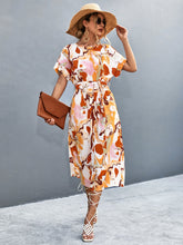 Load image into Gallery viewer, Round Neck Midi Dress