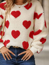 Load image into Gallery viewer, Sweet Heart Dropped Shoulder Sweatshirt