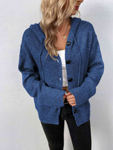 Load image into Gallery viewer, Blue Sky Hooded Sweater