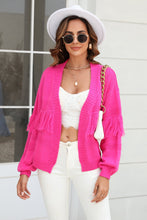 Load image into Gallery viewer, Trina Fringe Cardigan