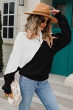 Load image into Gallery viewer, Fallon Sweater Ribbed Neck Sweater