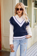 Load image into Gallery viewer, Cap Sleeve Sweater Vest