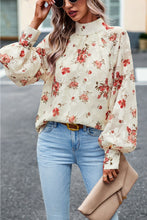 Load image into Gallery viewer, Golden Lantern Sleeve Blouse