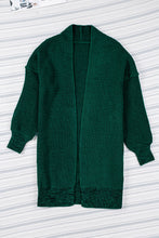 Load image into Gallery viewer, Woven Right Heathered Open Front Longline Cardigan