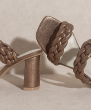 Load image into Gallery viewer, Savannah Metallic Heel