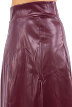 Load image into Gallery viewer, XIMENA PU LEATHER SKIRT