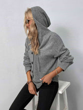 Load image into Gallery viewer, Blue Sky Hooded Sweater