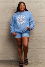 Load image into Gallery viewer, Simply Love Full Size LET IT SNOW Long Sleeve Sweatshirt
