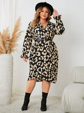 Load image into Gallery viewer, Leopard Midi Dress