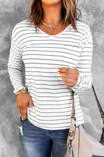 Load image into Gallery viewer, Striped Long Sleeve T-Shirt