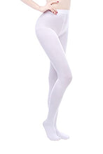 Load image into Gallery viewer, Women's 80 Den Soft Opaque Tights, Women's Tights (XX-3XL, White)
