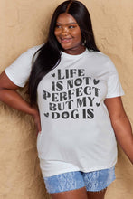 Load image into Gallery viewer, Dog Slogan Graphic Cotton T-Shirt