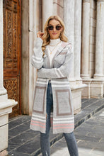 Load image into Gallery viewer, Hooded Longline Cardigan