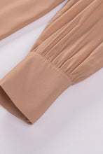 Load image into Gallery viewer, Gathered Detail Puff Sleeve Shirt
