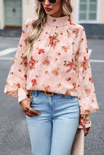 Load image into Gallery viewer, Golden Lantern Sleeve Blouse