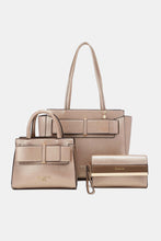 Load image into Gallery viewer, Nicole Lee USA Regina 3-Piece Satchel Bag Set