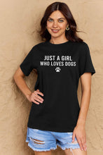 Load image into Gallery viewer, Dog Paw Graphic Cotton T-Shirt