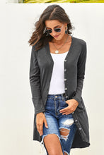 Load image into Gallery viewer, V-Neck Long Sleeve Cardigan with Pocket