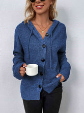 Load image into Gallery viewer, Blue Sky Hooded Sweater