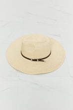 Load image into Gallery viewer, Boho Summer Straw Fedora Hat