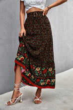 Load image into Gallery viewer, Floral Tied Maxi Skirt
