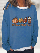 Load image into Gallery viewer, IT'S GAME DAY Y'ALL Graphic Sweatshirt