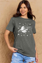 Load image into Gallery viewer, Planet Graphic Cotton T-Shirt