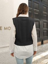 Load image into Gallery viewer, Urban Style V-Neck Sweater Vest