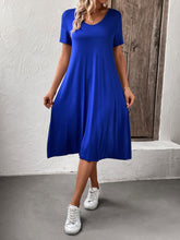 Load image into Gallery viewer, Royal Lady Midi Dress