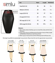 Load image into Gallery viewer, Black Leather Skirt for Women Below Knee Length Faux Leather Skirt Midi Bodycon Pencil Skirth Skirt Midi Bodycon Skirt Womens (Size XX-Large, Black Leather)