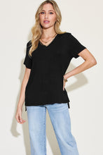 Load image into Gallery viewer, Basic Bae V-Neck High-Low T-Shirt