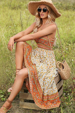 Load image into Gallery viewer, Bohemia Strapless Ruffled Midi Dress