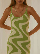 Load image into Gallery viewer, Spaghetti Strap Maxi Sweater Dress