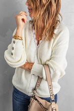 Load image into Gallery viewer, Lacey Rib-Knit Sweater