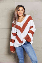 Load image into Gallery viewer, Chevron Tunic Sweater