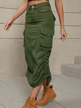 Load image into Gallery viewer, Modern Denim Skirt with Pockets
