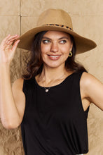 Load image into Gallery viewer, Wild One Leopard Ribbon Straw Hat