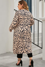 Load image into Gallery viewer, Leopard Button Up Long Sleeve Cardigan