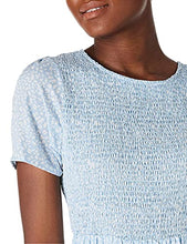 Load image into Gallery viewer, Women's Casual Flowy Floral Tiered Wrap Maxi Dresses Short Sleeve Loose Long Beach Sundress Summer Blue