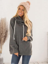 Load image into Gallery viewer, Drawstring Long Sleeve Hoodie