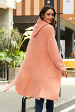 Load image into Gallery viewer, I Love Your Warmth Hooded Cardigan
