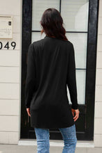 Load image into Gallery viewer, Basic Bae Open Front Long Sleeve Cardigan with Pockets