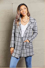 Load image into Gallery viewer, Double Take Lapel Collar Cardigan