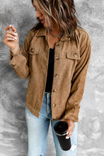 Load image into Gallery viewer, Corduroy Long Sleeve Jacket