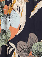 Load image into Gallery viewer, Slit Tied Printed Surplice Dress