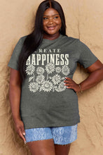 Load image into Gallery viewer, CREATE HAPPINESS Graphic Cotton T-Shirt