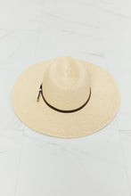 Load image into Gallery viewer, Boho Summer Straw Fedora Hat
