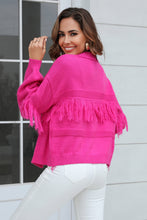 Load image into Gallery viewer, Trina Fringe Cardigan