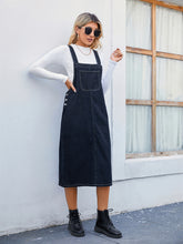 Load image into Gallery viewer, Happy within Denim Dress with Pocket